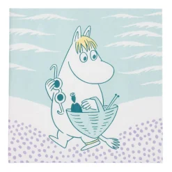 Moomin Arabia servetti 33 cm Rantapäivä