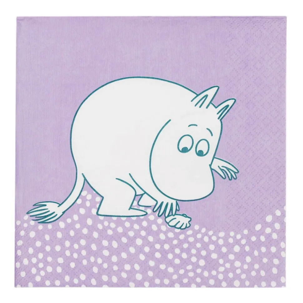 Moomin Arabia servetti 33 cm Rantapäivä