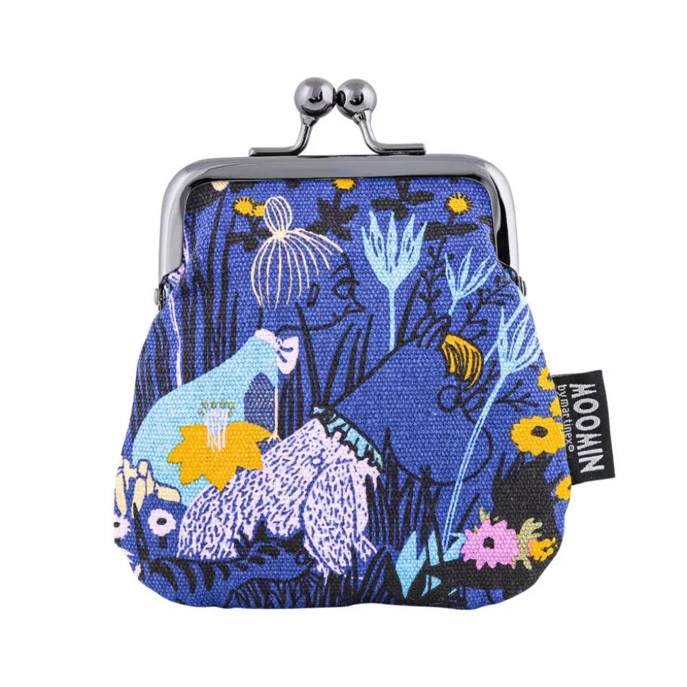 Moomin kukkaro Sanna Leinikki t.sininen