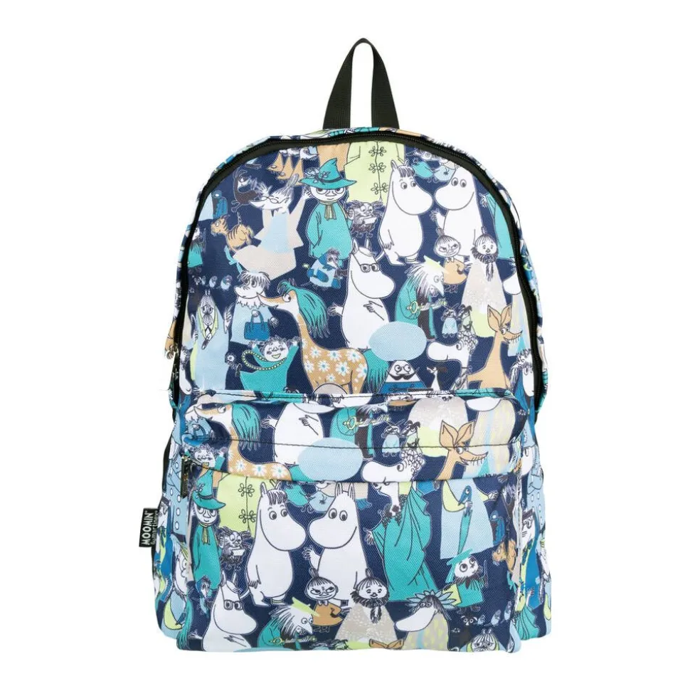 Moomin reppu Nipsu 2 Luokkakokous sininen
