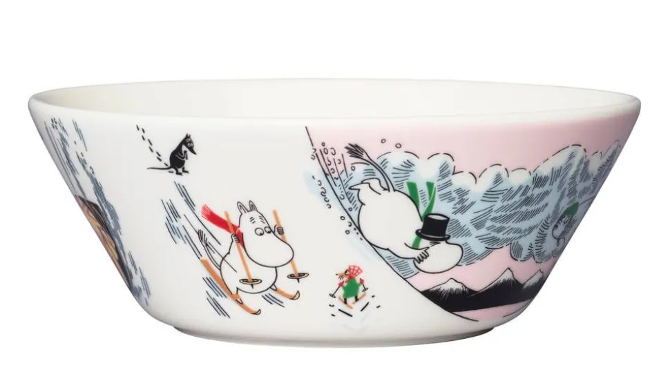 Moomin Arabia Sesonki kulho Muumi 15 cm Mäenlasku 1068265