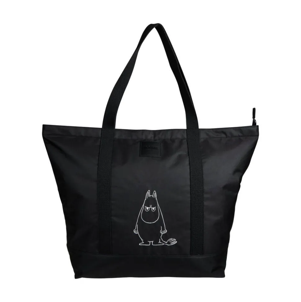 Moomin laukku Kampsu XL Muumi musta