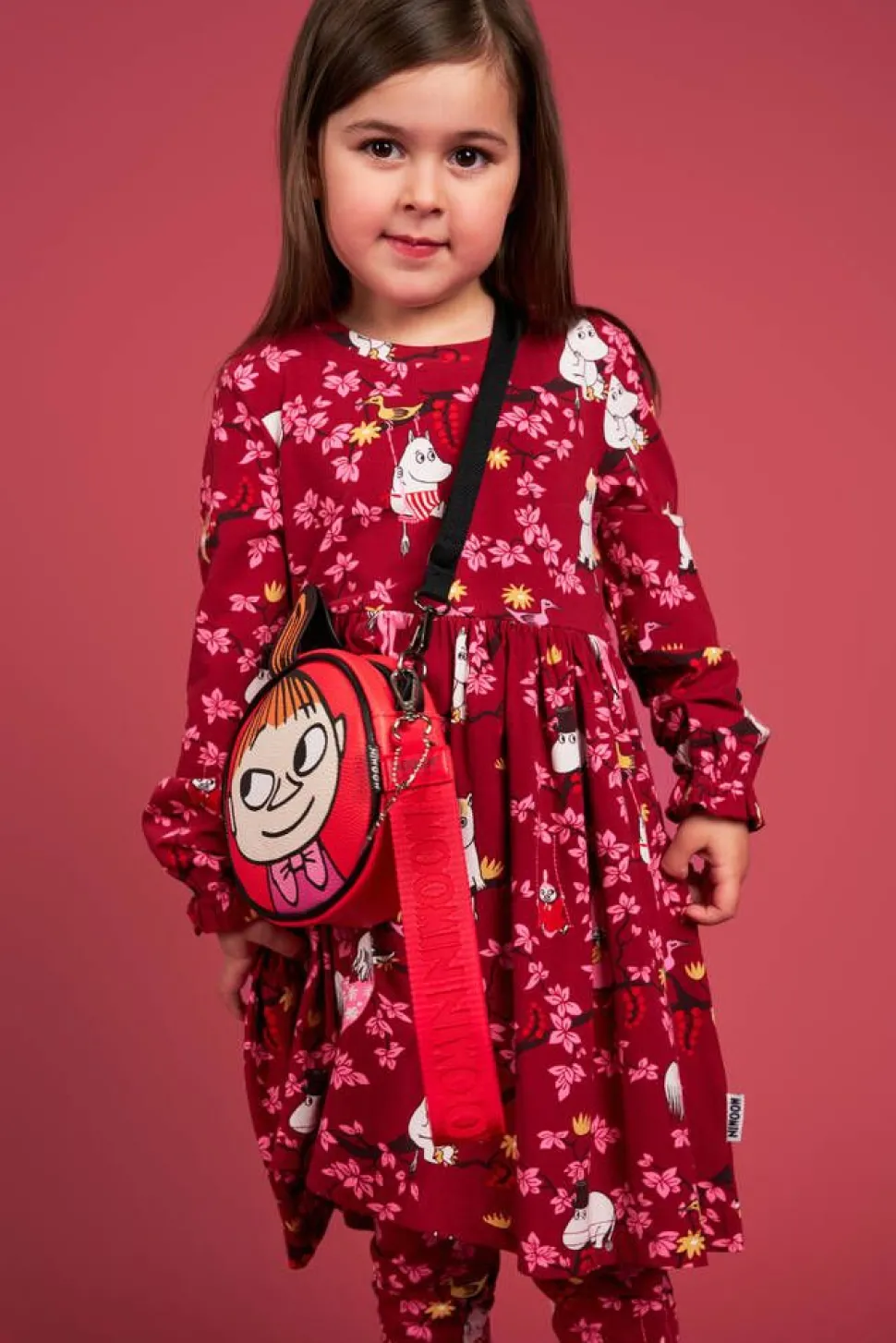 Moomin olkalaukku Pikku Myy punainen