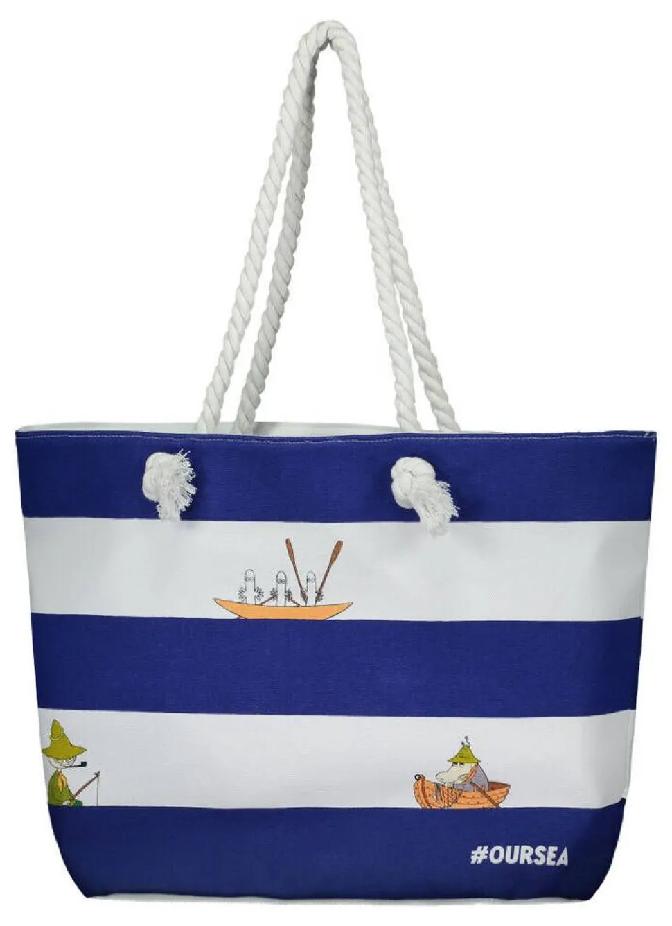 Moomin olkalaukku raidallinen