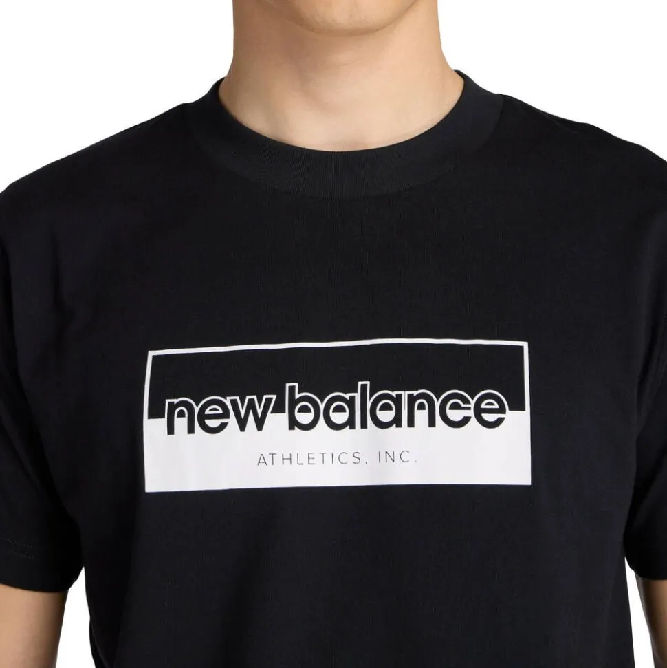 New Balance t-paita Rectangular Logo