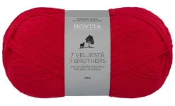 Novita 7 Veljestä lanka 100 g joulu 549