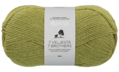 Novita 7 Veljestä lanka 100 g 330 artisokka