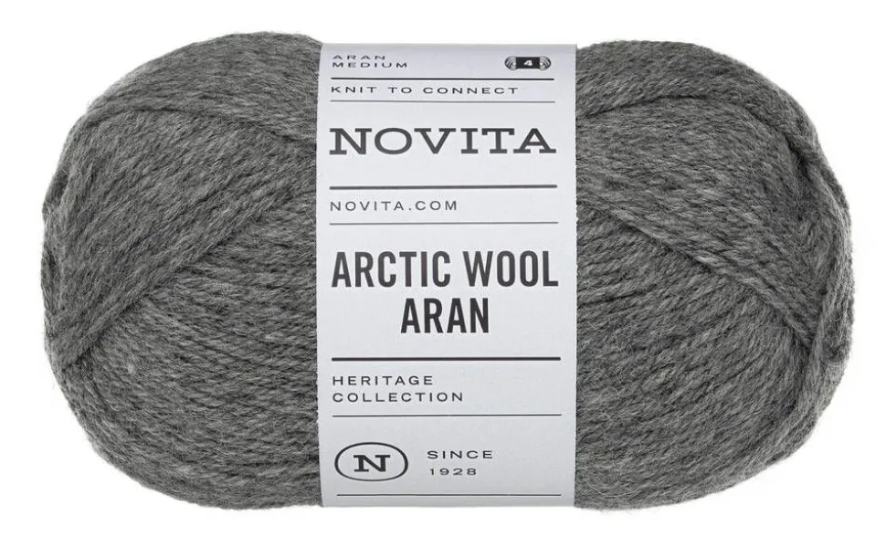 Novita lanka Arctic Wool Aran 100g 451 vuono