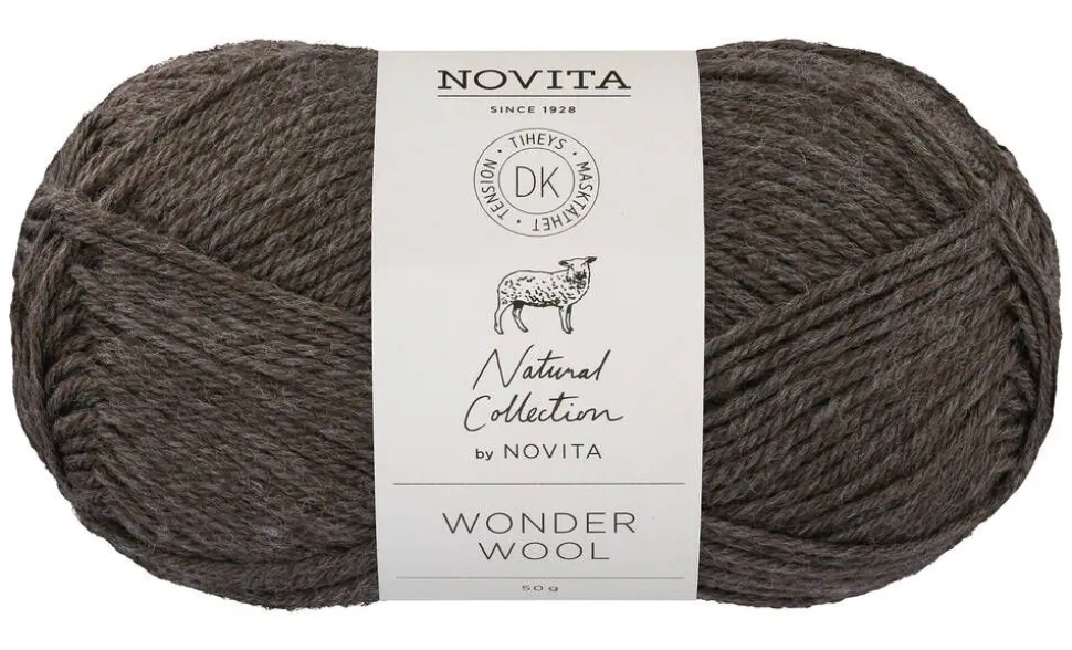 Novita lanka Wonder Wool 50 g 064 korvasieni