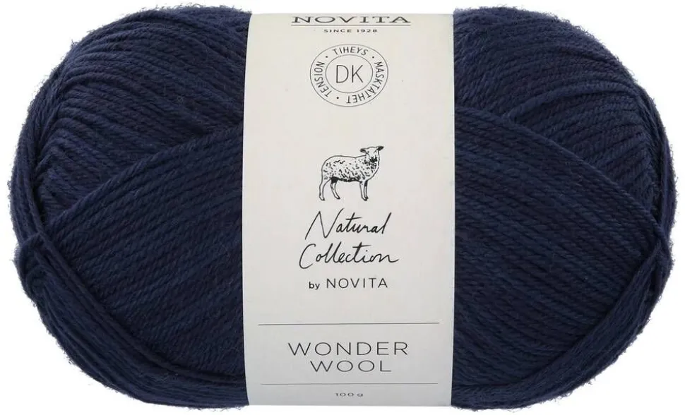 Novita lanka Wonder Wool 50 g 163 iltahämärä