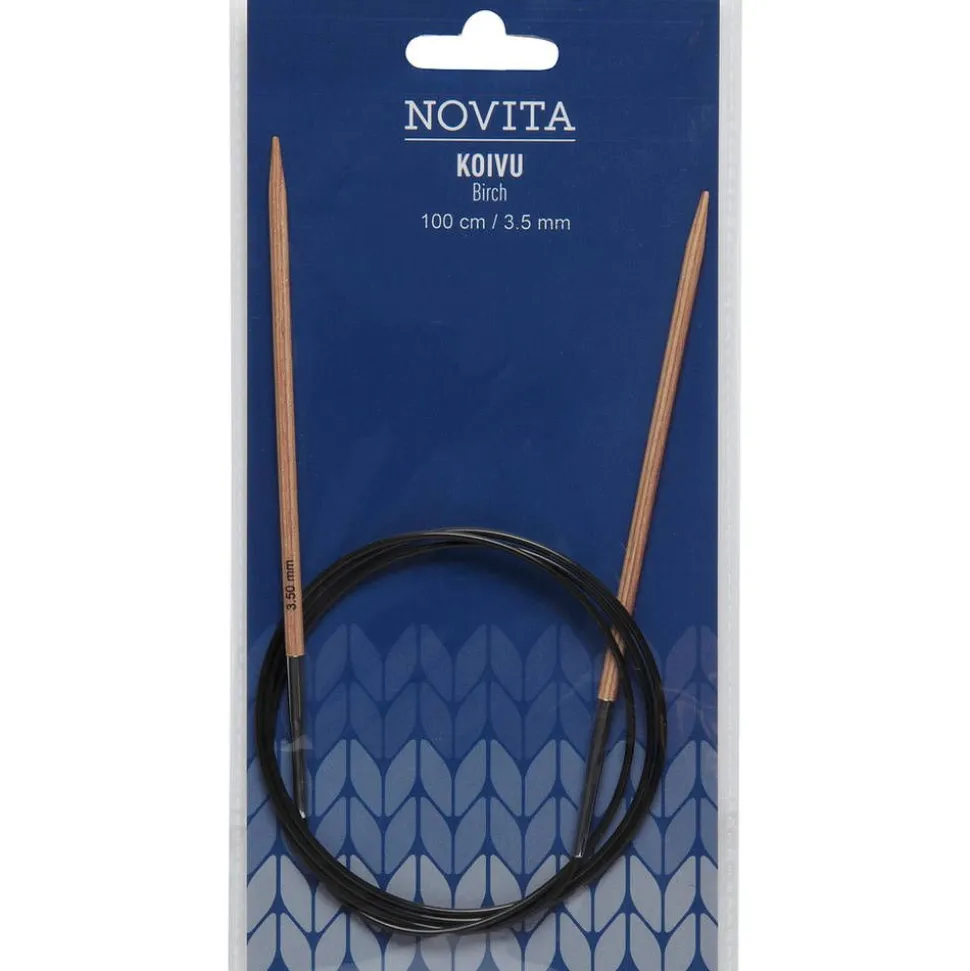 Novita Pyöröpuikot 100 cm koivu 3.5