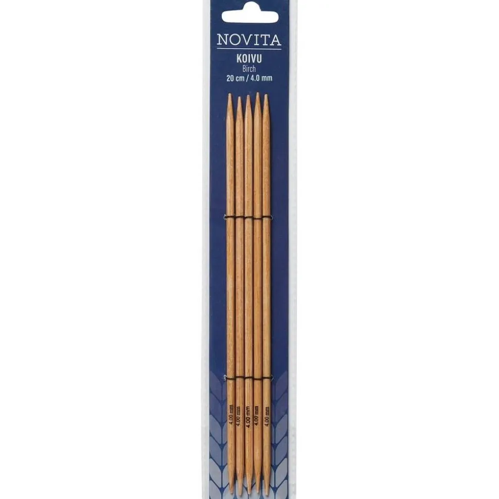Novita Sukkapuikot Koivu 4.0 20 cm