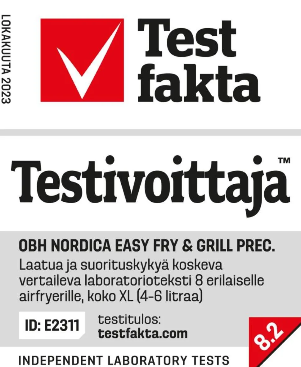 Obh Nordica air fryer Easy Fry & Grill Precision
