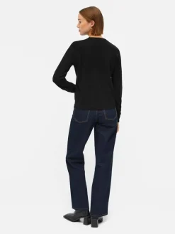 Object neuletakki Objthess L/S Black