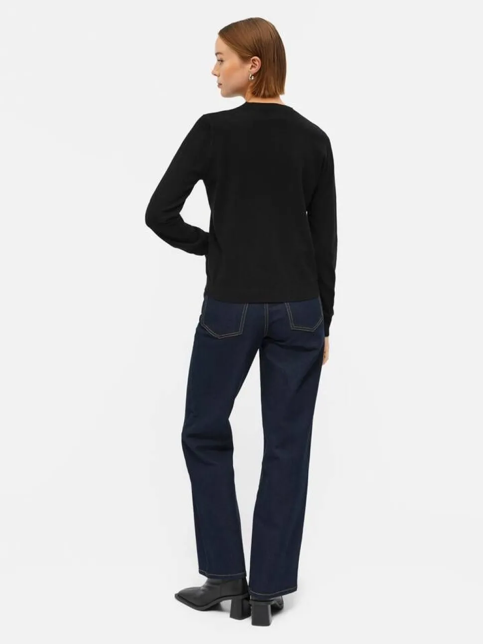 Object neuletakki Objthess L/S Black