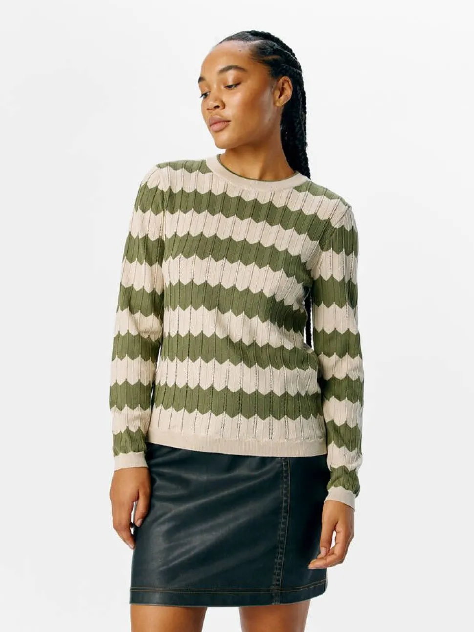 Object neule Objebba L/S RE