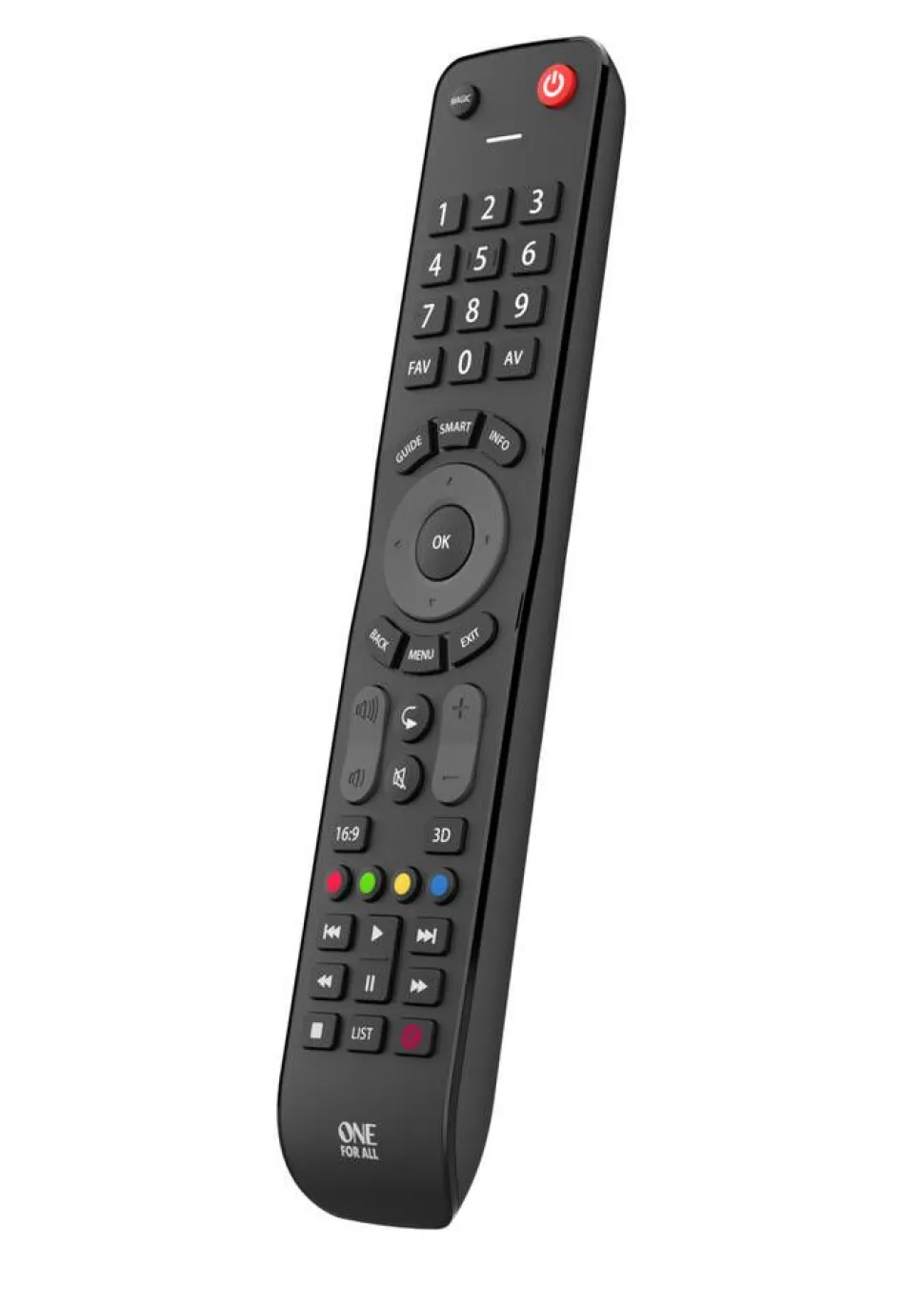 One For All yleiskaukosäädin URC7115 Evolve 1 TV:lle
