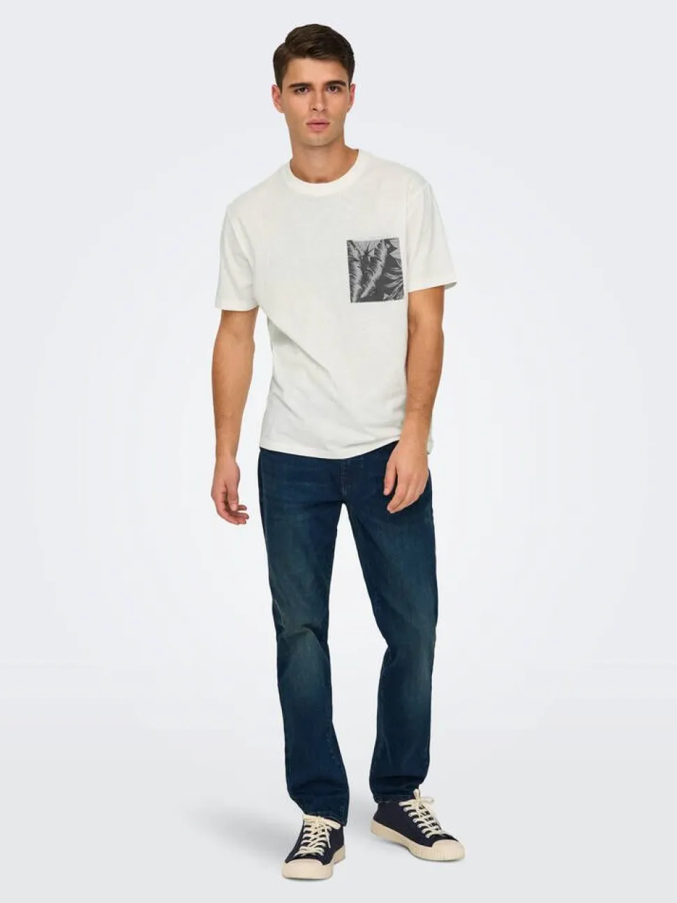 Only & Sons t-paita Onsperry Life Reg Leaf