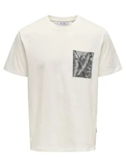 Only & Sons t-paita Onsperry Life Reg Leaf