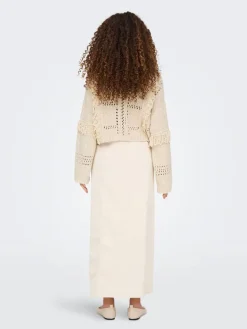 Only neule Onlyrsa Life LS Fringe