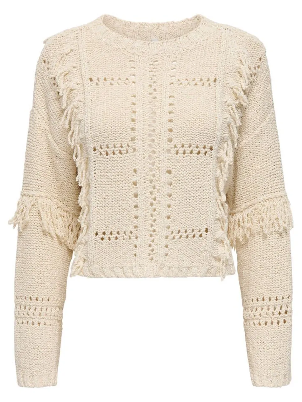 Only neule Onlyrsa Life LS Fringe