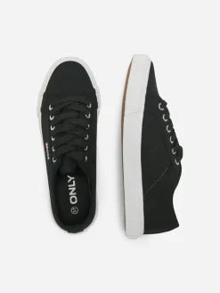 Only Shoes tennarit Onlnicola Canvas Black