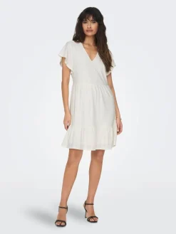 Only mekko Onlsandra S/S V-neck