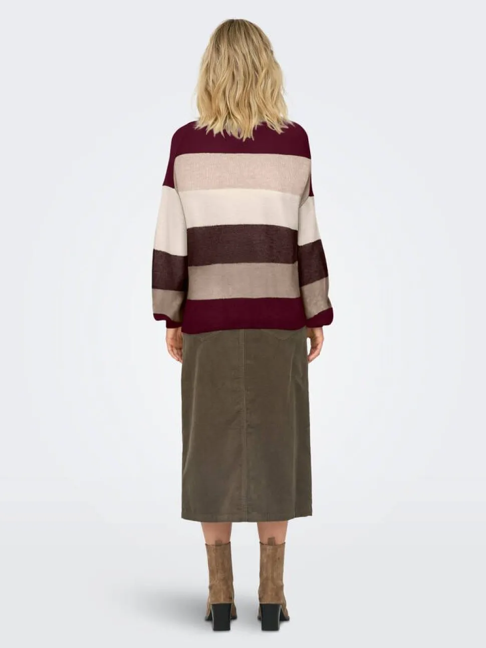 Only neule Onlatia L/S Stripe