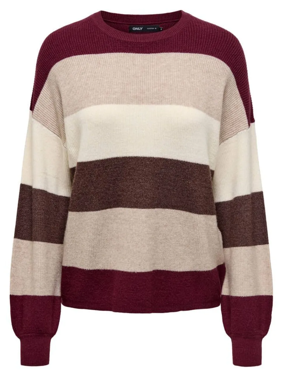 Only neule Onlatia L/S Stripe
