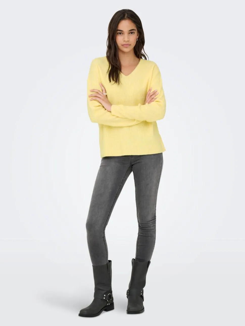 Only neule Onlcamilla V-neck