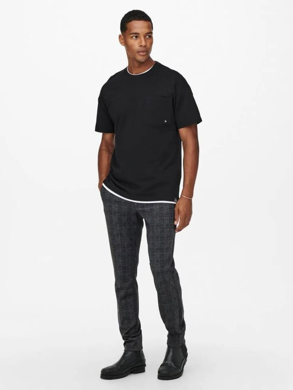 Only & Sons housut Onsmark Slim Check