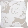 Pentik jacquard tyynynpäällinen Lilia 45x45 cm valkoinen