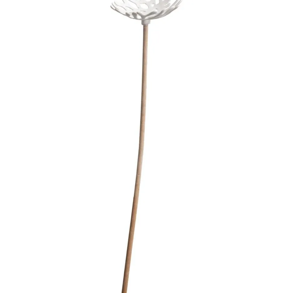 Pentik keramiikkakoriste Kukka 42 cm valkoinen