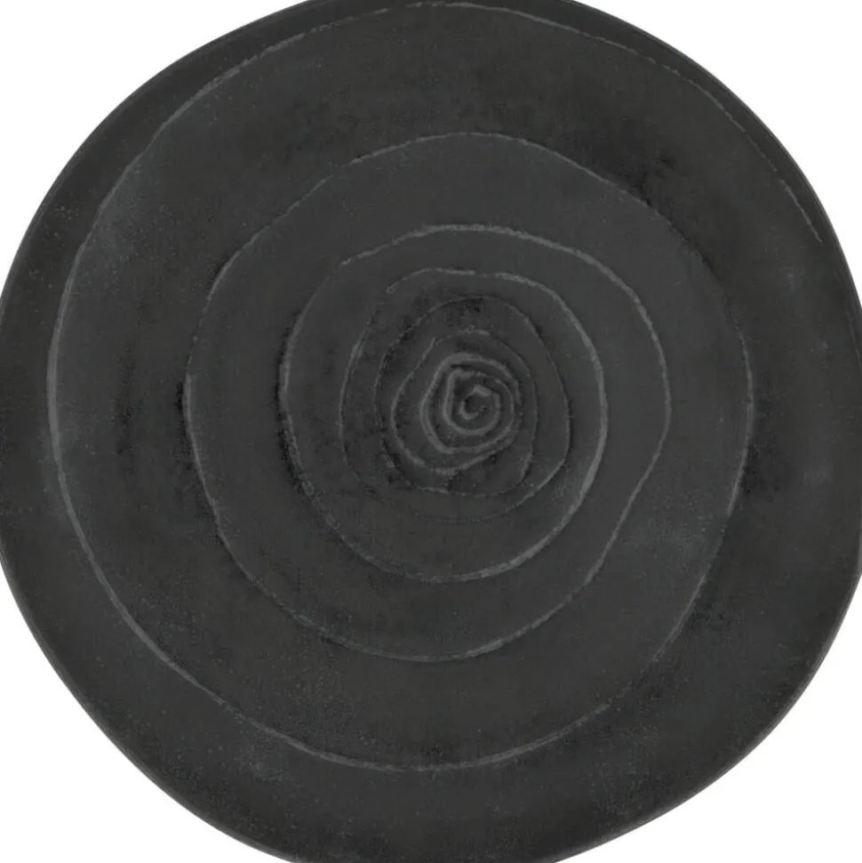 Pentik Kivi tarjoilulautanen tummanharmaa 32 cm