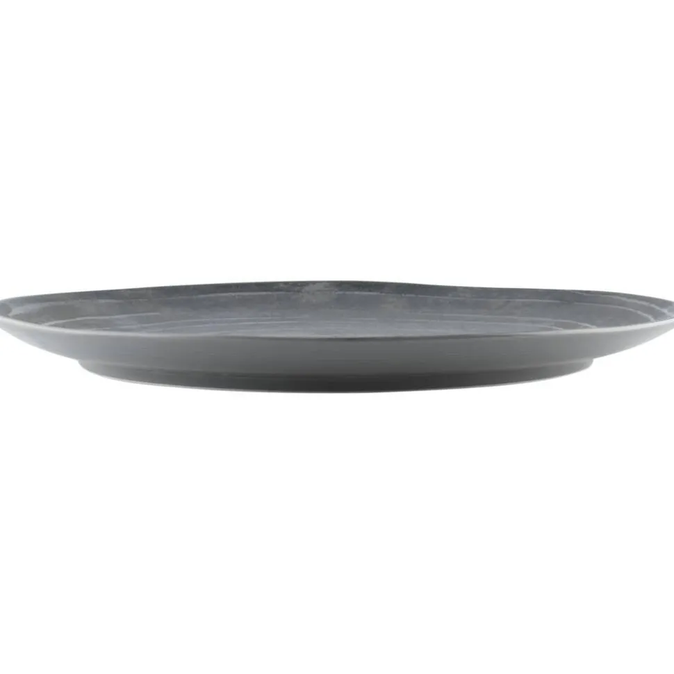 Pentik Kivi tarjoilulautanen tummanharmaa 32 cm