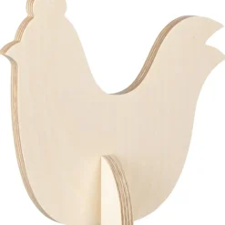 Pentik puukoriste Lupu 18 cm luonnollinen puu