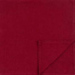 Pentik Soolo pellavaservetti punainen 44x44 cm