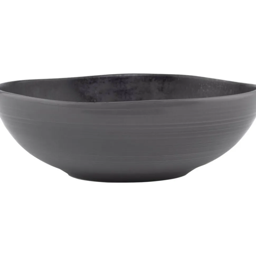 Pentik Kivi lautanen syvä tummanharmaa 20 cm 0,95 L