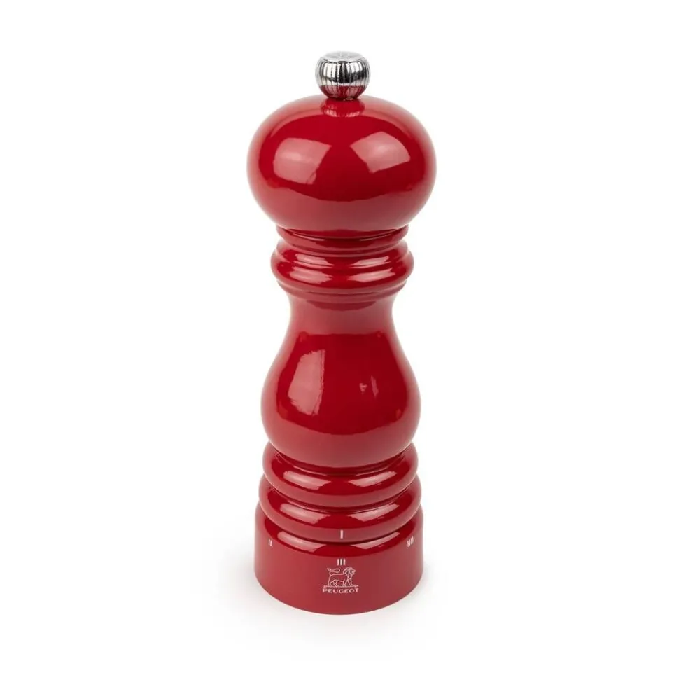 Peugeot Z-suolamylly Paris karkeudensäädöllä 18 cm Red Passi