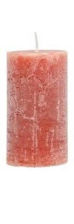 Polar kynttilät pöytäkynttilä Rustic 10x15 cm terracotta