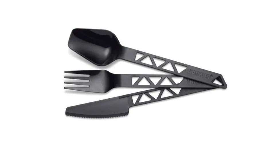 Primus aterinsetti Lightweight Trail Cutlery musta