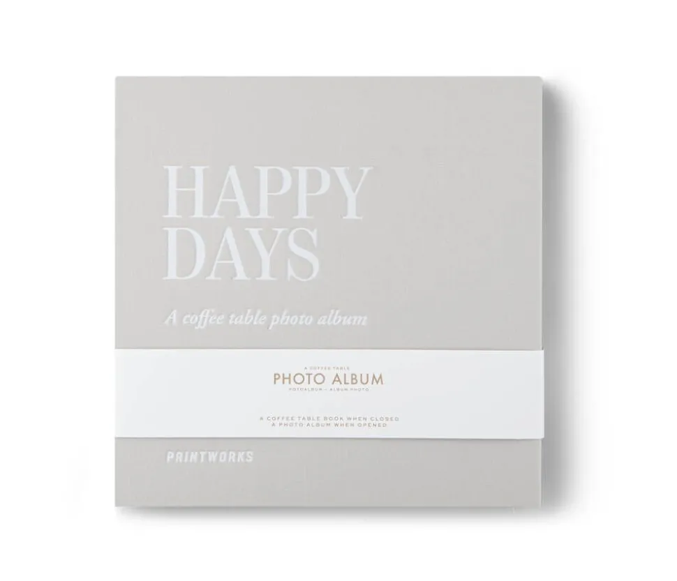 Printworks valokuva-albumi - Happy Days