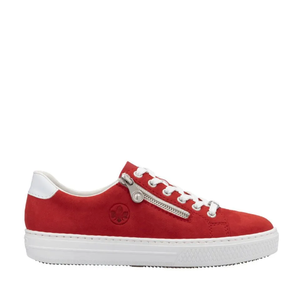 Rieker tennarit L59L1-33 Scarlet Weiss Flamme