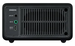 Sangean pöytäradio WR-7 Bluetooth-yhteydellä, musta SAN99506