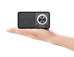 Sangean pöytäradio WR-7 Bluetooth-yhteydellä, musta SAN99506