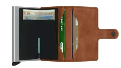 Secrid lompakko Miniwallet Vintage cognac-silver