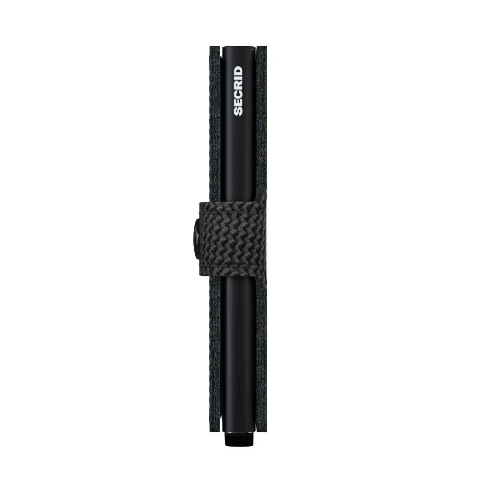 Secrid lompakko Miniwallet Carbon black