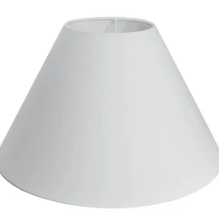 Sessak pellavavarjostin Kash 40 cm valkoinen