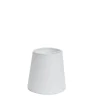 Sessak pellavavarjostin Kash 11 cm valkoinen