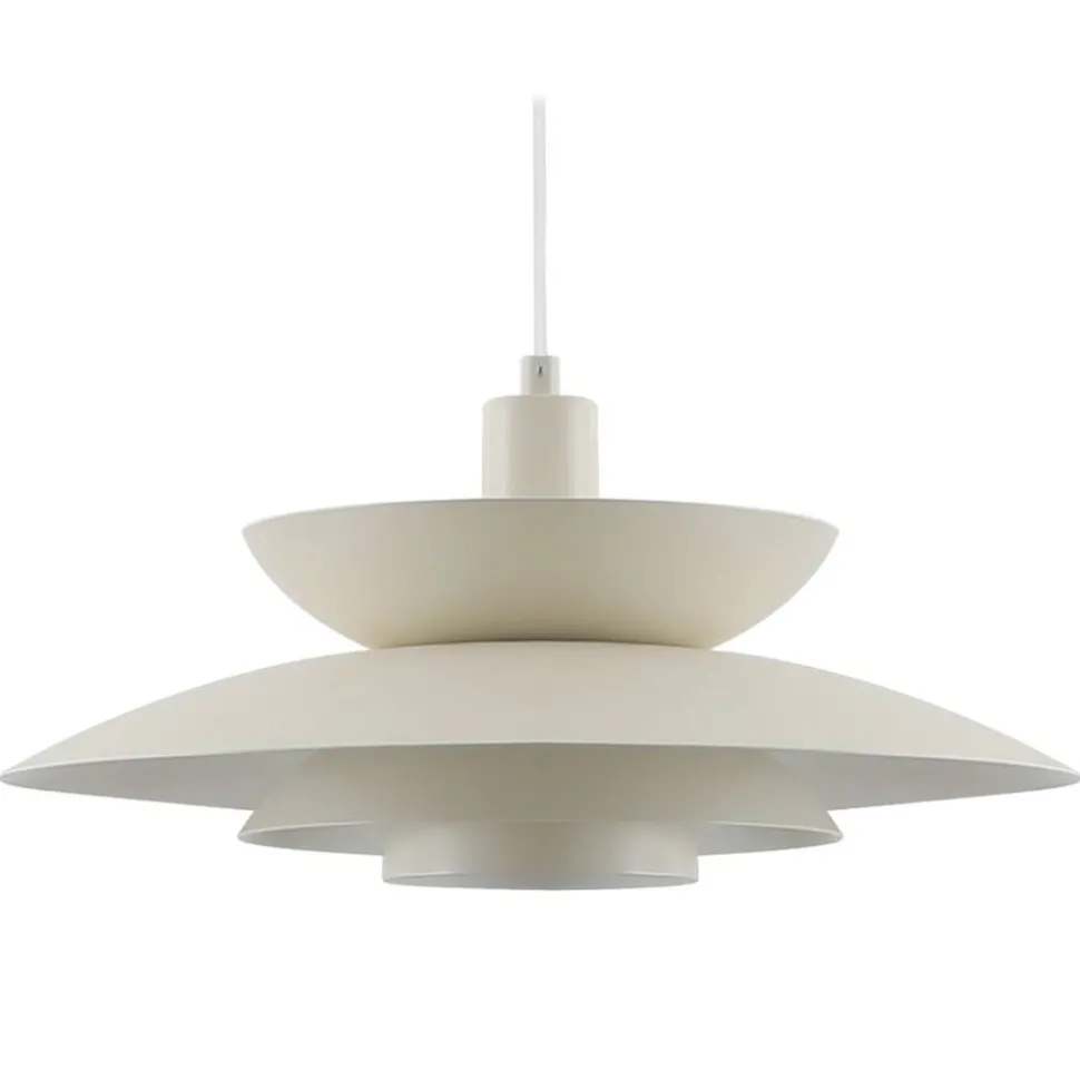 Sessak riippuvalaisin Asher Ø38 cm beige